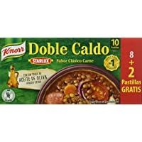 Knorr Caldo Pastilla Doble - 10 Pastillas